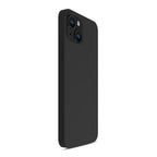 iPhone 14 Plus 3mk silikoninių dėklų serija – juoda