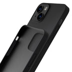 iPhone 14 Plus 3mk silikoninių dėklų serija – juoda