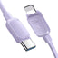 Joyroom Multi-Color Series A14 USB-C / Lightning 20W Laidas 1.2 m - violetinis
