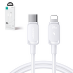 Joyroom Multi-Color Series A14 USB-C / Lightning 30W Laidas 1.2 m - baltas