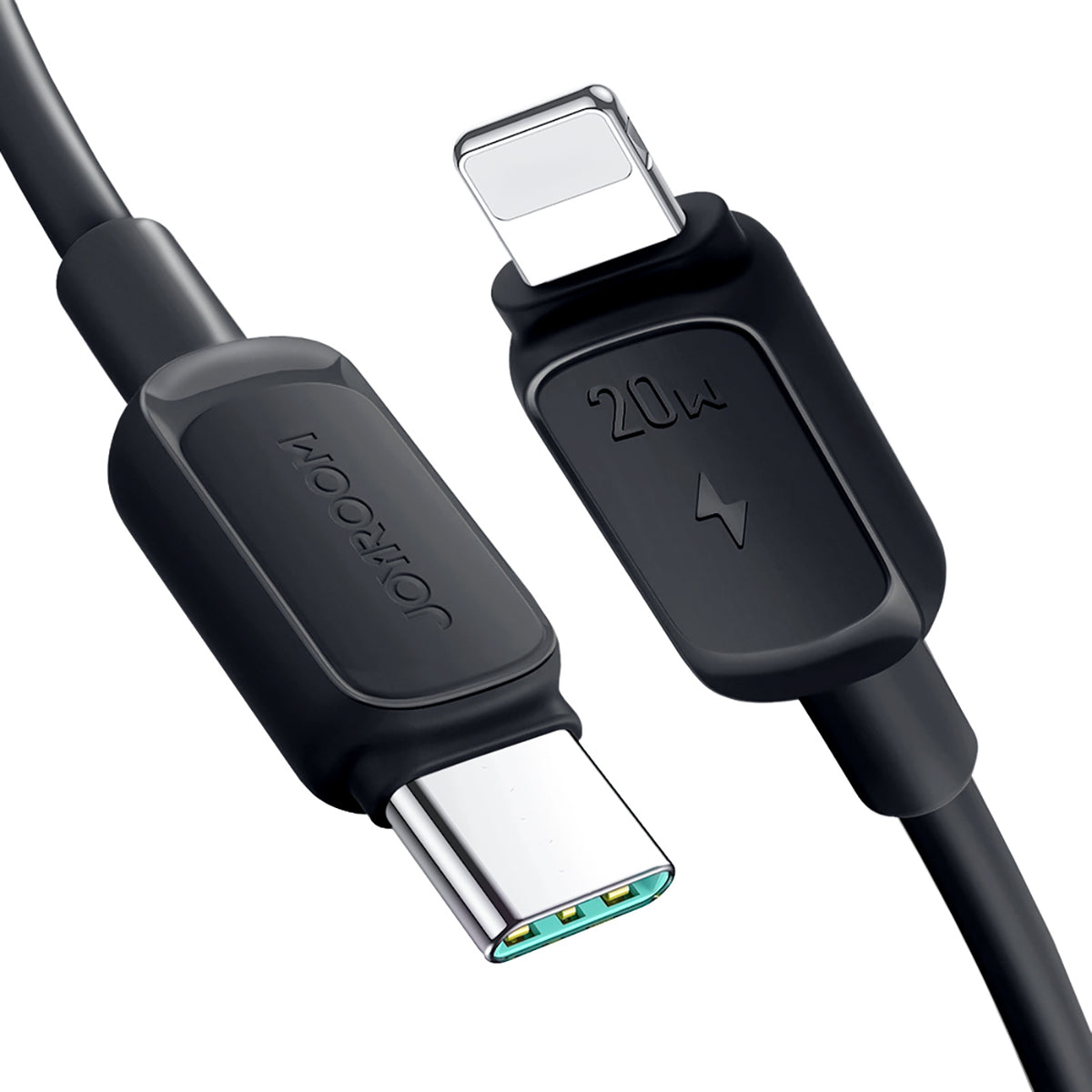 Joyroom Multi-Color Series A14 USB-C / Lightning 20W Laidas 1.2 m - juodas