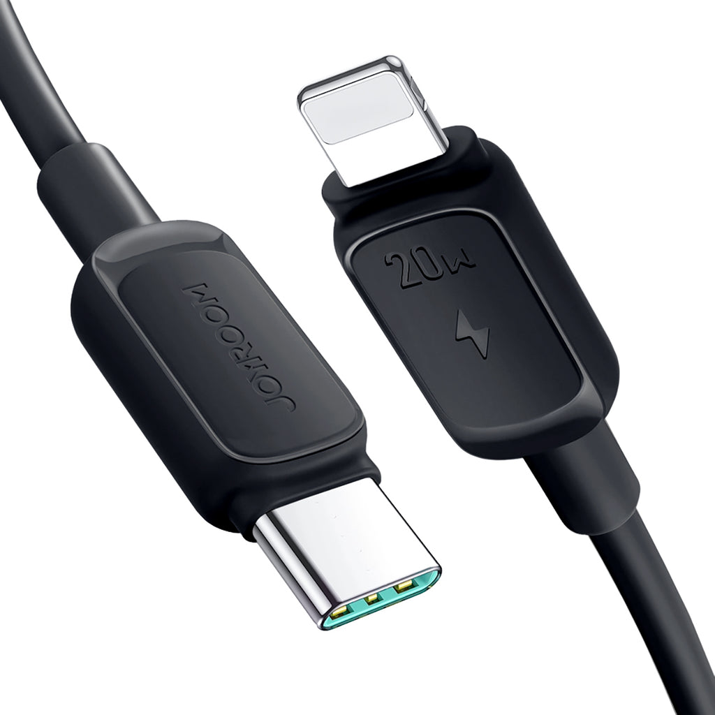 Joyroom Multi-Color Series A14 USB-C / Lightning 20W Laidas 1.2 m - juodas