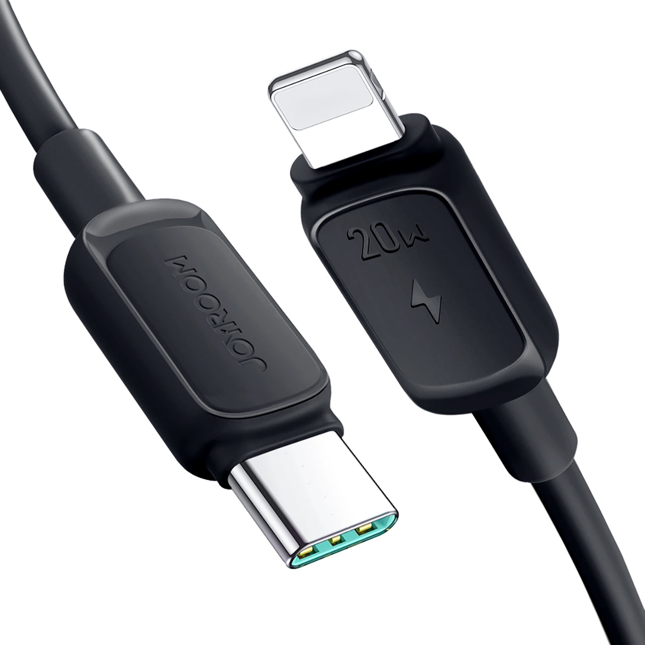 Joyroom Multi-Color Series A14 USB-C / Lightning 20W Laidas 1.2 m - juodas