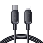 Joyroom Multi-Color Series A14 USB-C / Lightning 20W Laidas 1.2 m - juodas