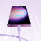 Joyroom Multi-Color Series A14 USB-C / USB-C 100W Laidas 1.2 m - violetinis