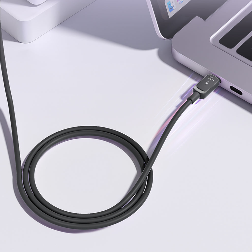 Joyroom Multi-Color Series A14 USB-C / USB-C 60W Laidas 1.2 m - juodas
