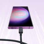Joyroom Multi-Color Series A14 USB-C / USB-C 60W Laidas 1.2 m - juodas