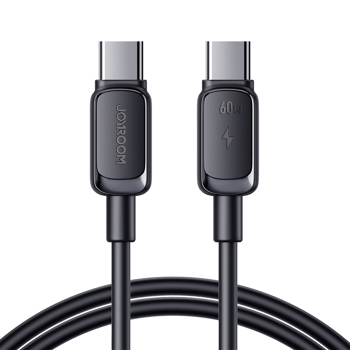Joyroom Multi-Color Series A14 USB-C / USB-C 60W Laidas 1.2 m - juodas
