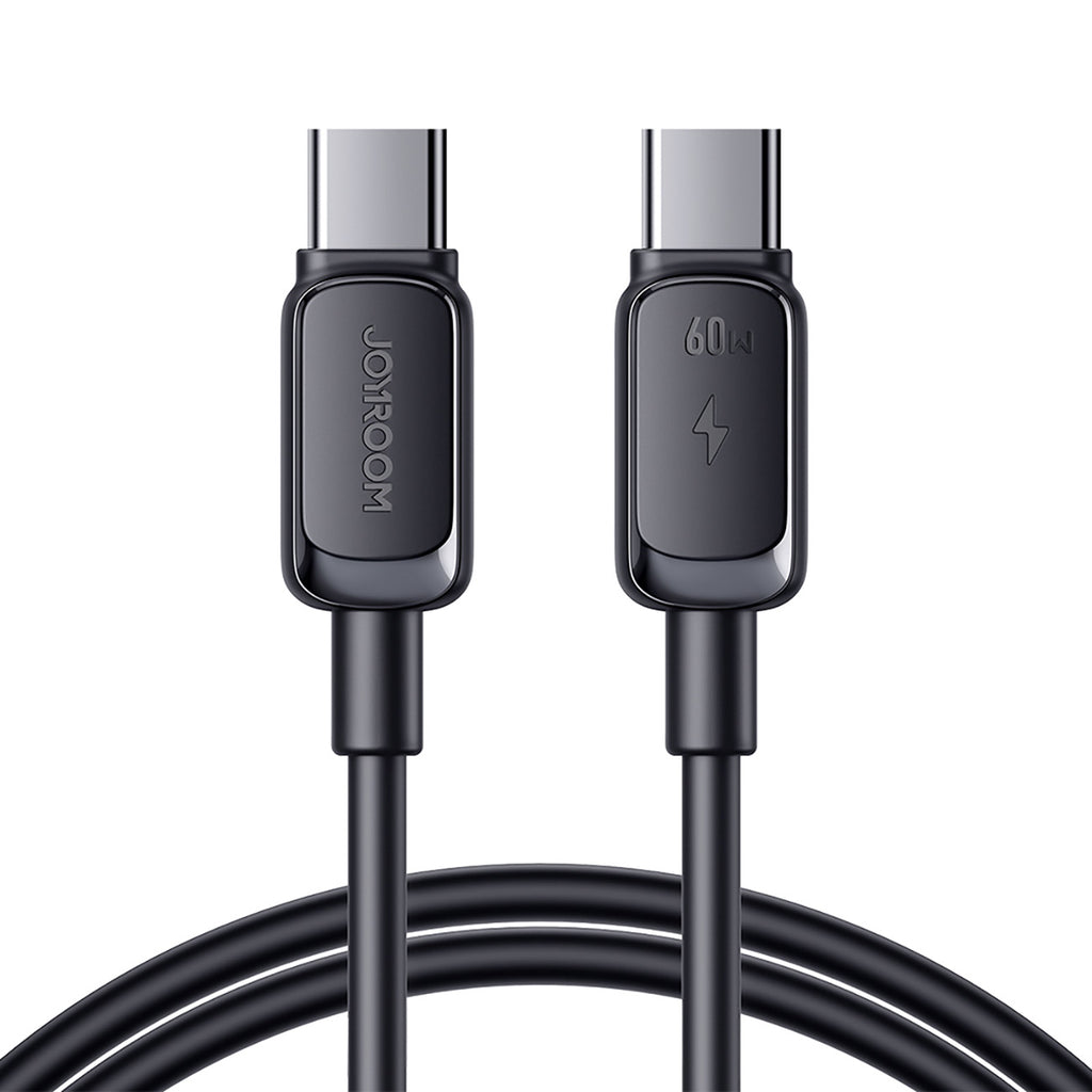 Joyroom Multi-Color Series A14 USB-C / USB-C 60W Laidas 1.2 m - juodas