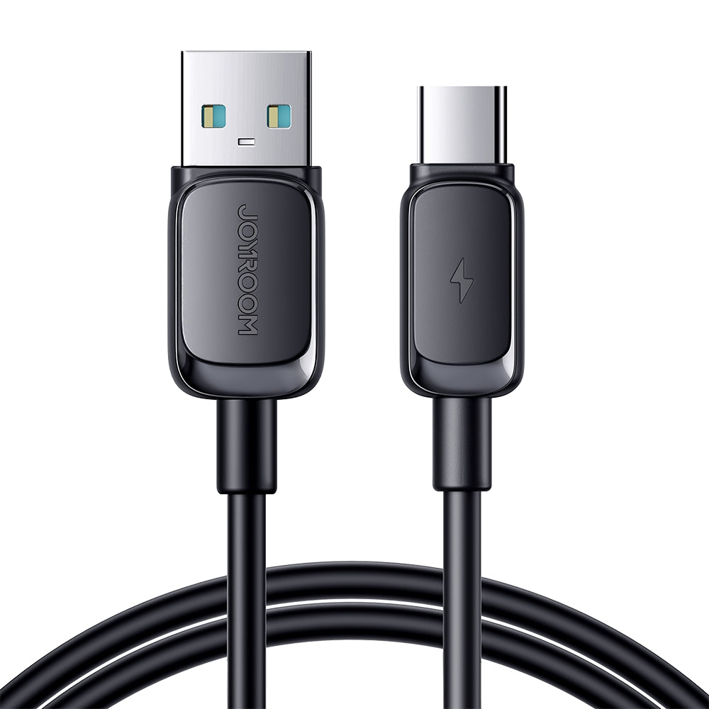 Joyroom Multi-Color Series A14 USB-A / USB-C 3A Laidas 1.2 m - juodas