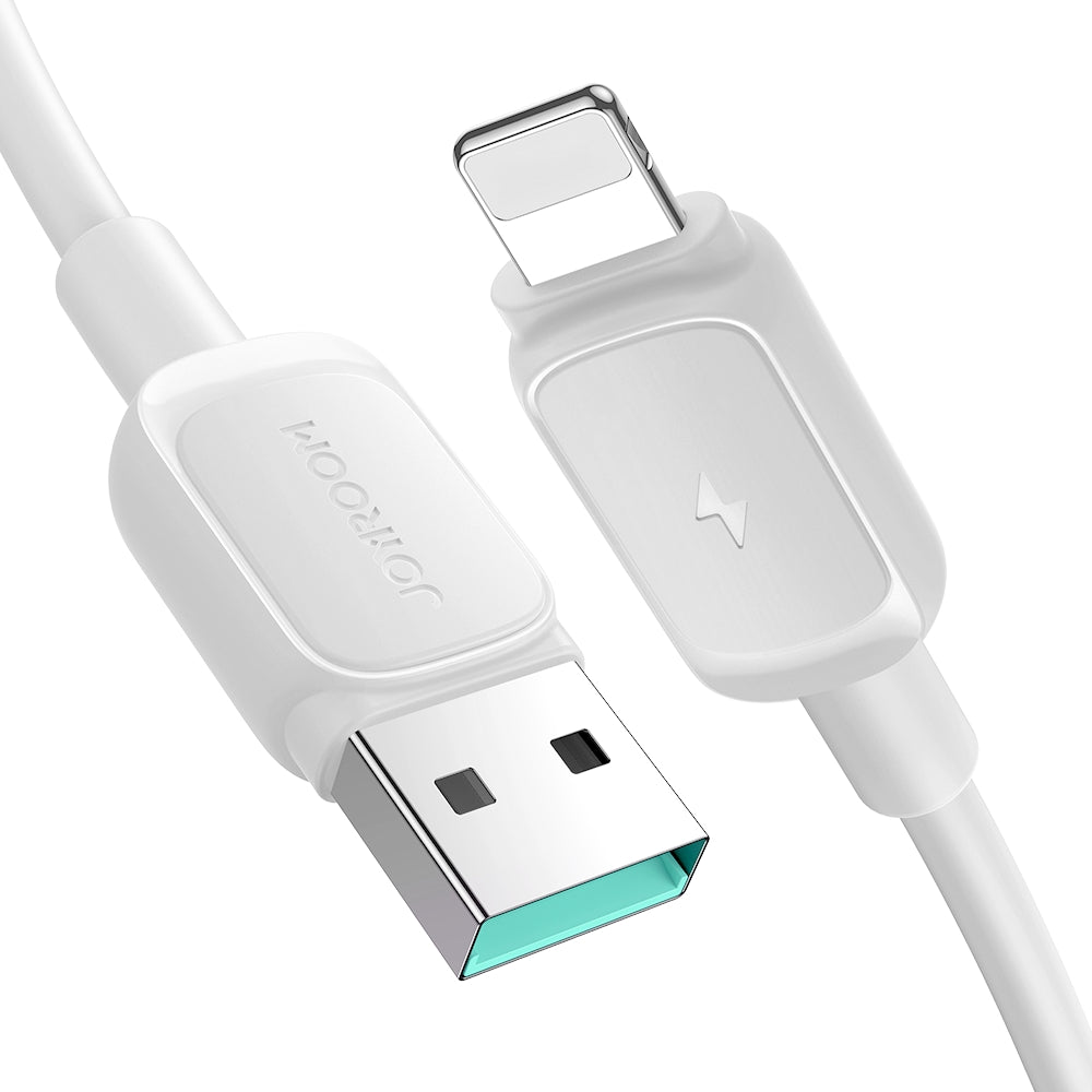 Joyroom Multi-Color Series A14 Lightning / USB-A 2.4A Laidas 1.2 m - baltas