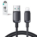 Joyroom Multi-Color Series A14 Lightning / USB-A 2.4A Laidas 1.2 m - juodas