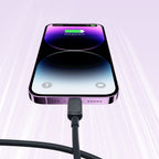 Joyroom Multi-Color Series A14 Lightning / USB-A 2.4A Laidas 1.2 m - juodas