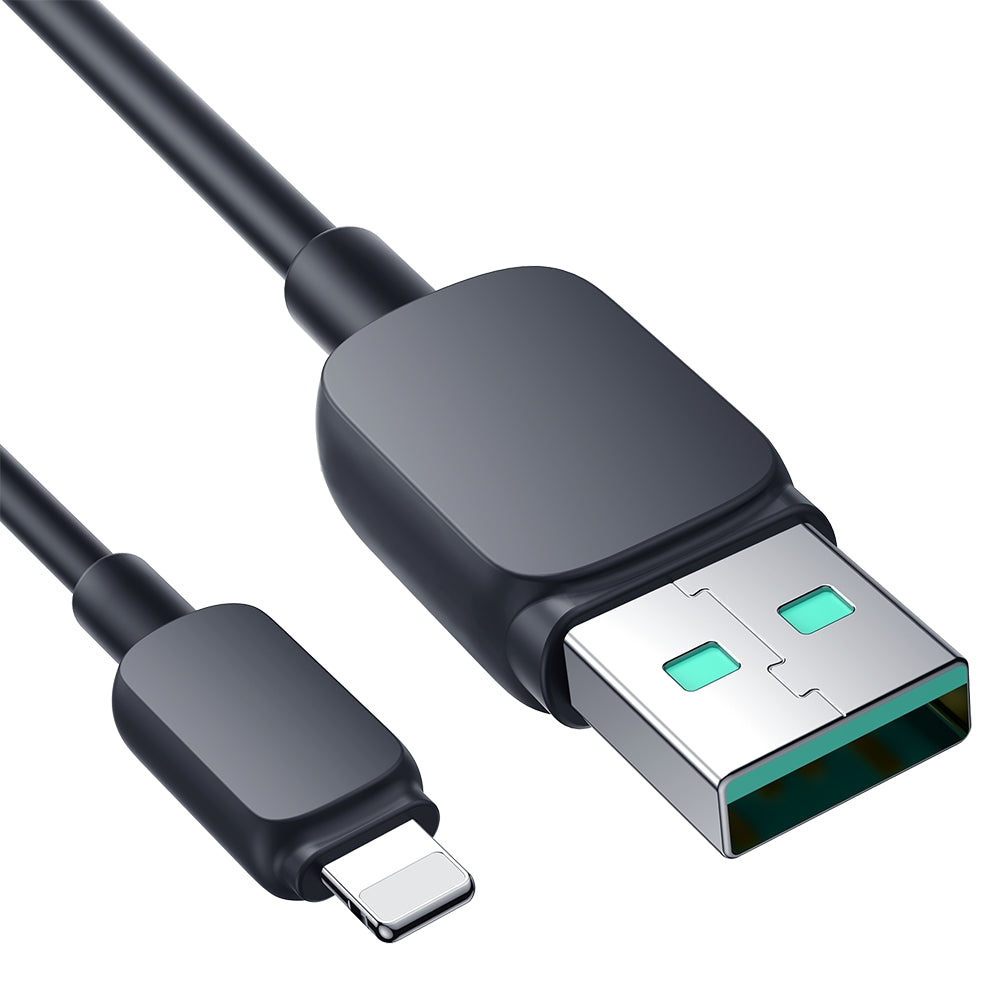 Joyroom Multi-Color Series A14 Lightning / USB-A 2.4A Laidas 1.2 m - juodas