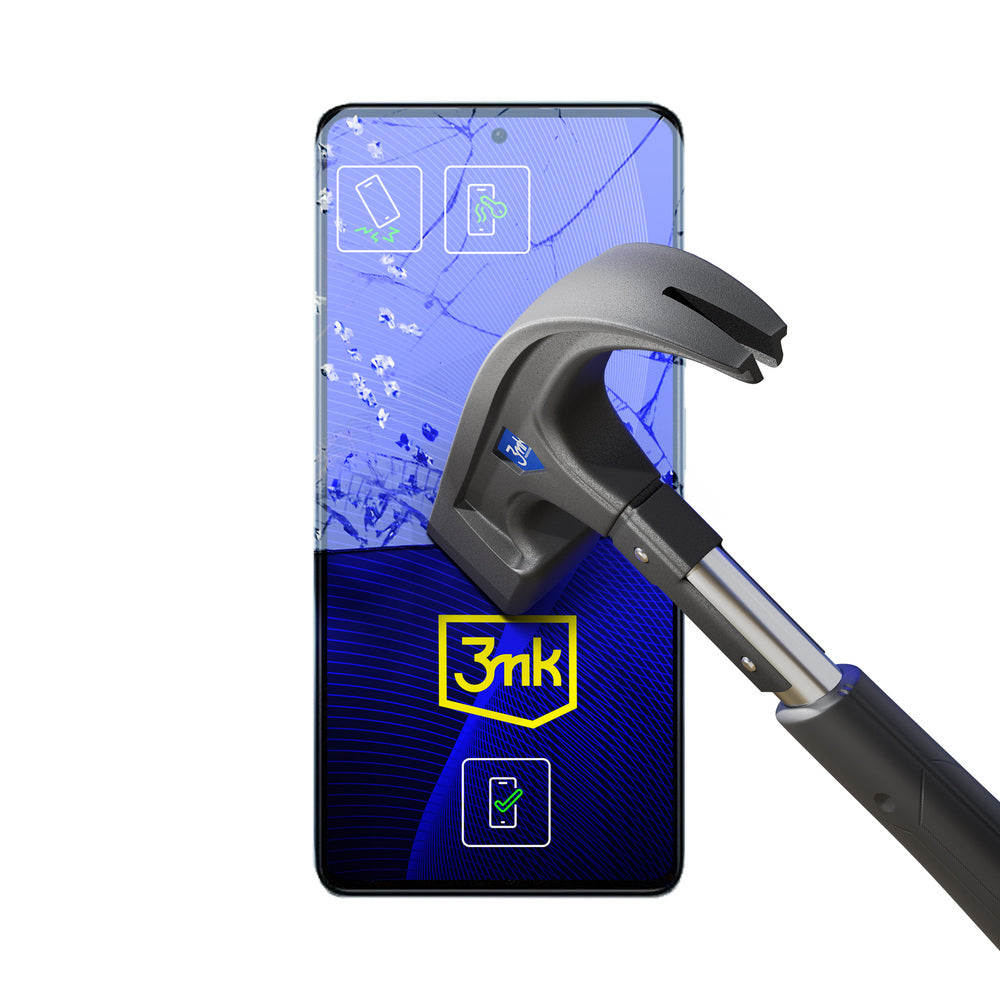 Grūdintas stiklas skirtas Xiaomi Redmi Note 12 Pro+ / Note 12 Pro hybrid flexi 7H 3mk FlexibleGlass serijai -- Xiaomi...