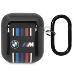 BMW AirPods 1/2 dėklas – juodas, M linijos
