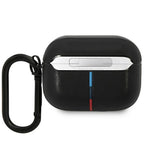 BMW Leather Curved Line AirPods Pro dėklas – juodas -- AirPods Pro