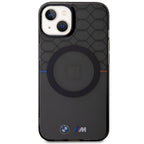 BMW Pattern MagSafe dėklas iPhone 14 Plus/15 Plus – pilkas -- iPhone 14 Plus