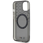 BMW Pattern MagSafe dėklas iPhone 14 Plus/15 Plus – pilkas -- iPhone 14 Plus