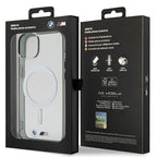 BMW MagSafe dėklas iPhone 14 6,1" – skaidrus