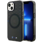 BMW Pattern MagSafe dėklas iPhone 14 6,1" – pilkas