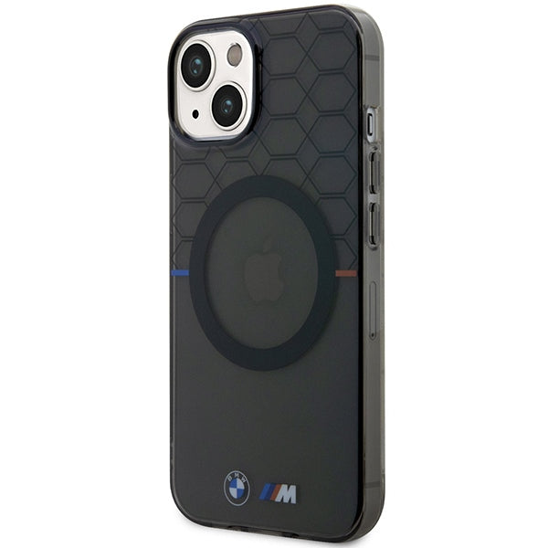 BMW Pattern MagSafe dėklas iPhone 14 6,1" – pilkas