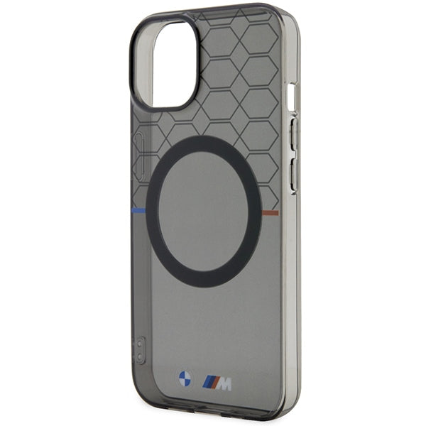 BMW Pattern MagSafe dėklas iPhone 14 6,1" – pilkas