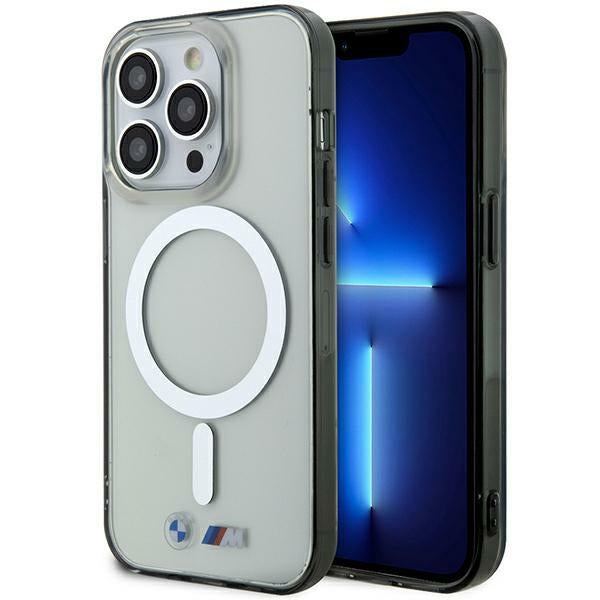 BMW MagSafe dėklas iPhone 14 Pro Max – skaidrus