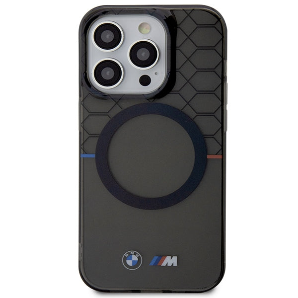 BMW Pattern MagSafe dėklas iPhone 14 Pro Max – pilkas -- iPhone 14 Pro Max