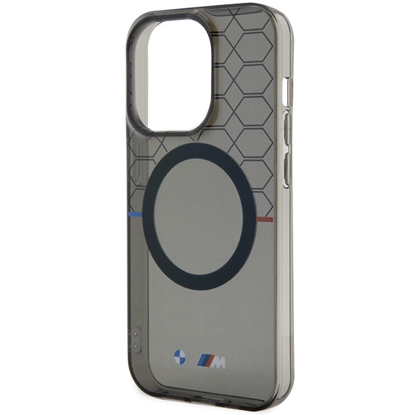 BMW Pattern MagSafe dėklas iPhone 14 Pro Max – pilkas -- iPhone 14 Pro Max