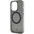 BMW Pattern MagSafe dėklas iPhone 14 Pro Max – pilkas -- iPhone 14 Pro Max