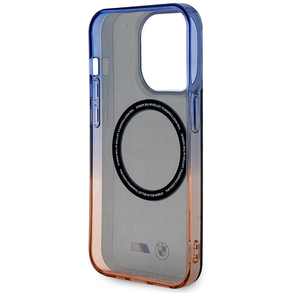 BMW MagSafe dėklas iPhone 14 Pro Max – pilkas