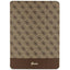 Guess 4G Stripe Allover dėklas, skirtas iPad Pro 12.9" - rudas