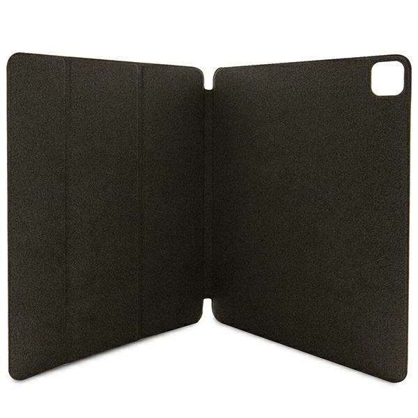 Guess 4G Stripe Allover dėklas, skirtas iPad Pro 12.9" - rudas