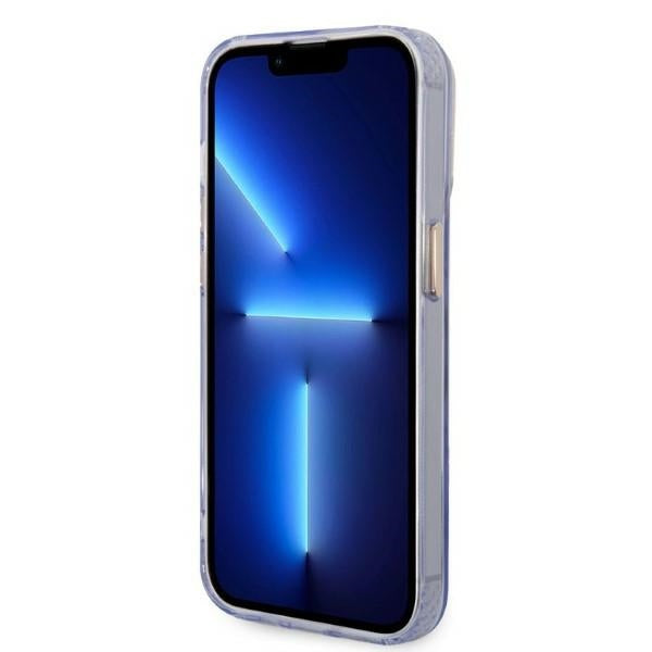 Guess MagSafe dėklas iPhone 14 Pro – violetinis -- iPhone 14 Pro