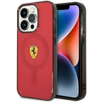 Ferrari MagSafe dėklas iPhone 14 Pro – raudonas -- iPhone 14 Pro