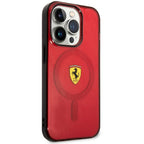 Ferrari MagSafe dėklas iPhone 14 Pro – raudonas -- iPhone 14 Pro