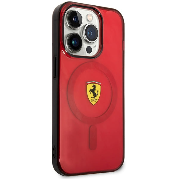 Ferrari MagSafe dėklas iPhone 14 Pro – raudonas -- iPhone 14 Pro