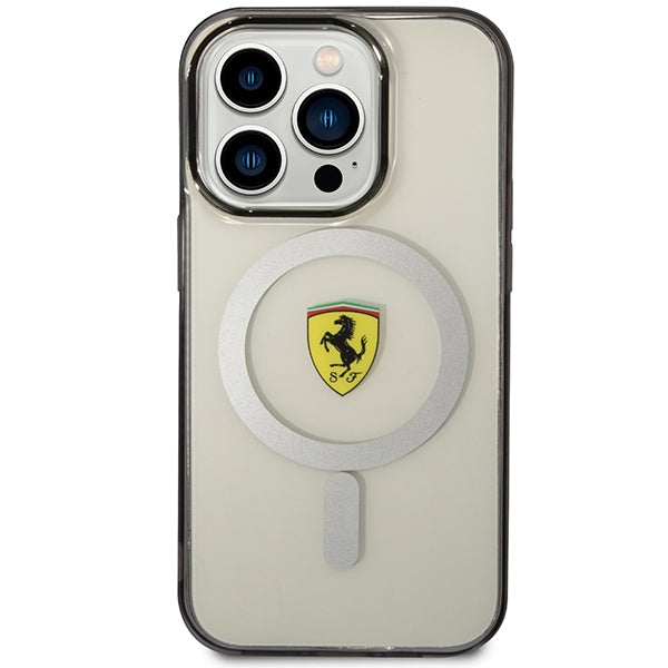 Ferrari skaidrus MagSafe dėklas iPhone 14 Pro
