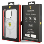 Ferrari skaidrus MagSafe dėklas iPhone 14 Pro