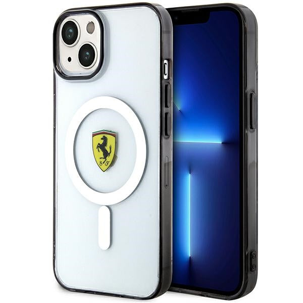 Ferrari skaidrus MagSafe dėklas iPhone 14 -- iPhone 14