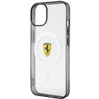 Ferrari skaidrus MagSafe dėklas iPhone 14 -- iPhone 14