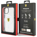 Ferrari skaidrus MagSafe dėklas iPhone 14 -- iPhone 14
