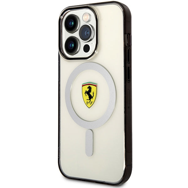 Ferrari skaidrus MagSafe dėklas iPhone 14 Pro Max