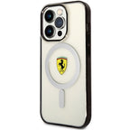 Ferrari skaidrus MagSafe dėklas iPhone 14 Pro Max