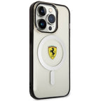 Ferrari skaidrus MagSafe dėklas iPhone 14 Pro Max
