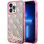 Guess dėklas iPhone 14 Pro Max – rožinis, 4G glitter