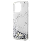 Guess dėklas iPhone 14 Pro Max – baltas (Marble)