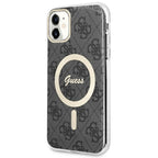 Guess 4G MagSafe dėklas iPhone 11 – juodas -- iPhone 11