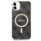 Guess 4G MagSafe dėklas iPhone 11 – juodas -- iPhone 11